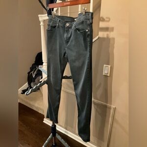 PAIGE Blue Jeans Denim 34 x 32 Slim Lennox Transcend